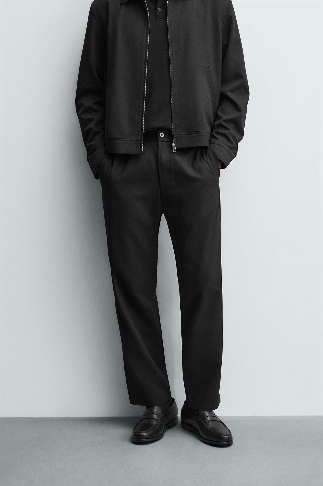 REGULAR FIT JOGGER WAIST TROUSERS