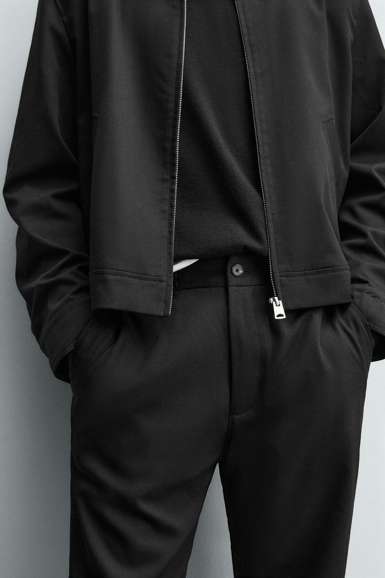 REGULAR FIT JOGGER WAIST TROUSERS