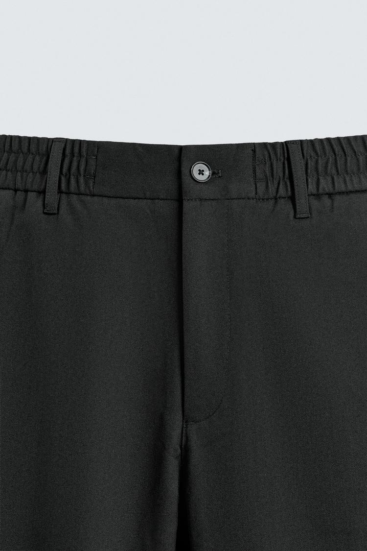 REGULAR FIT JOGGER WAIST TROUSERS