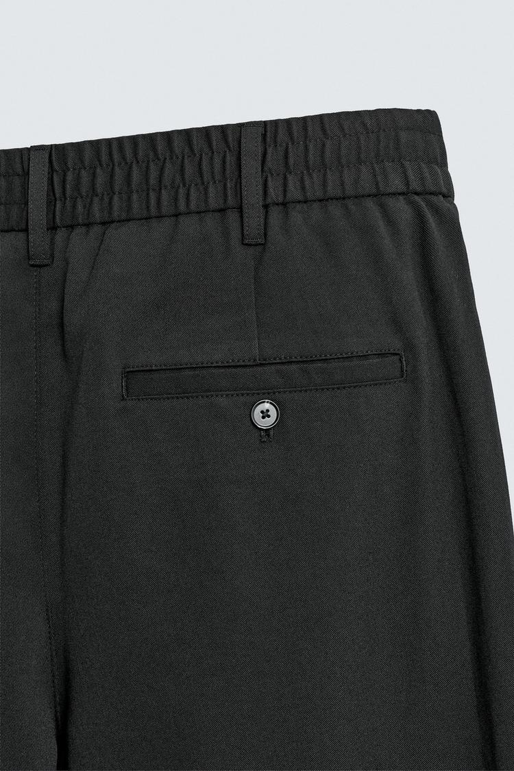 REGULAR FIT JOGGER WAIST TROUSERS