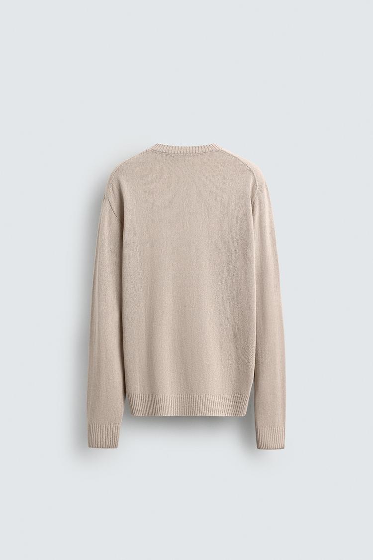 TEXTURED RELAXED FIT SWEATER