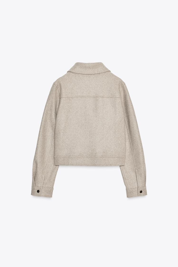 Soft-feel zip jacket