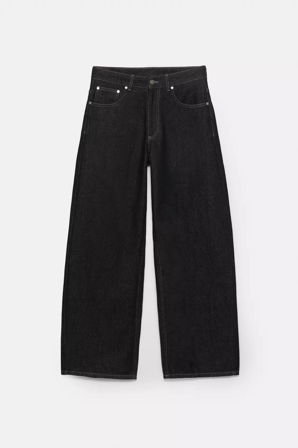 Barrel jeans with stars