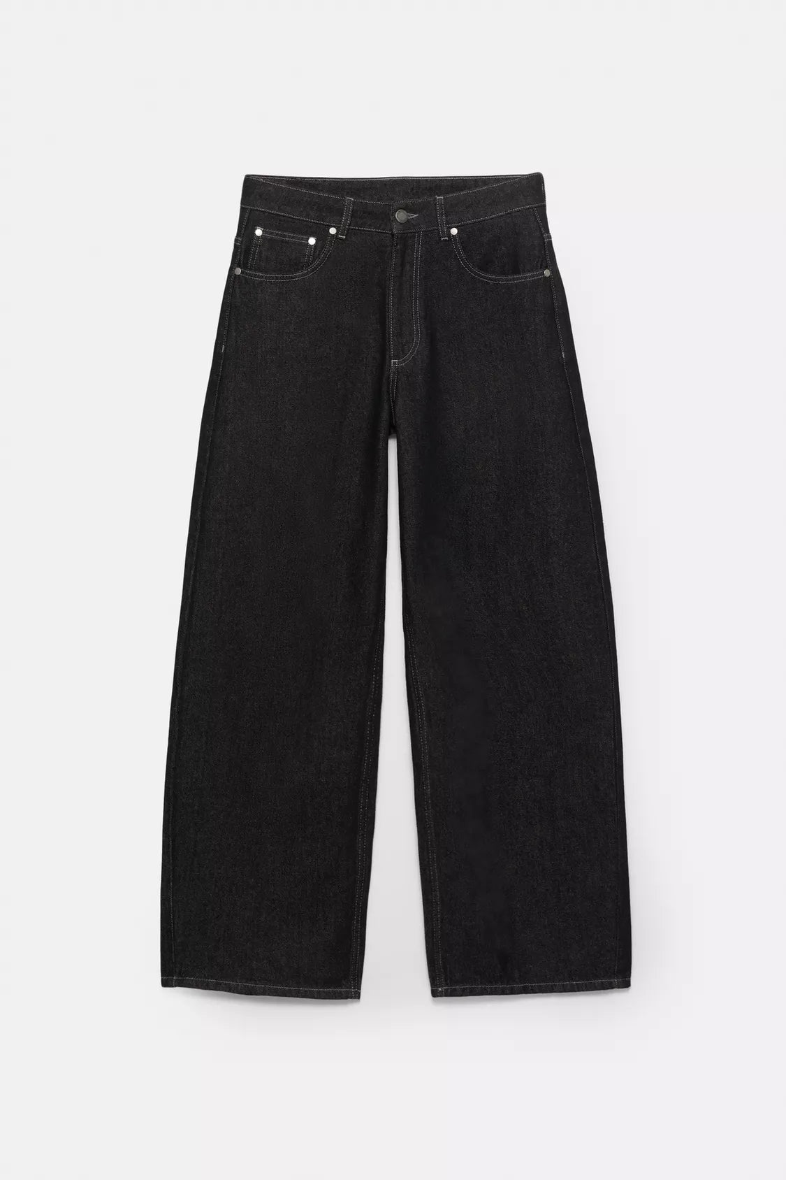 Barrel jeans with stars