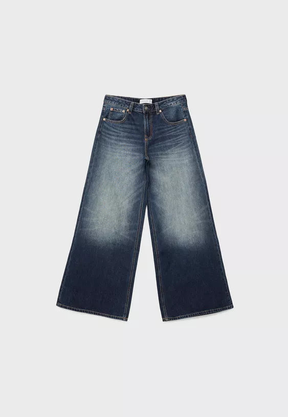 D66 low-waist super wide-leg jeans