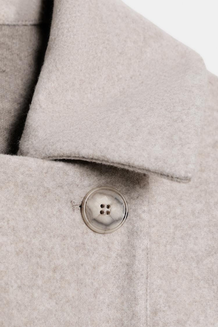 Soft Double-Breasted Coat