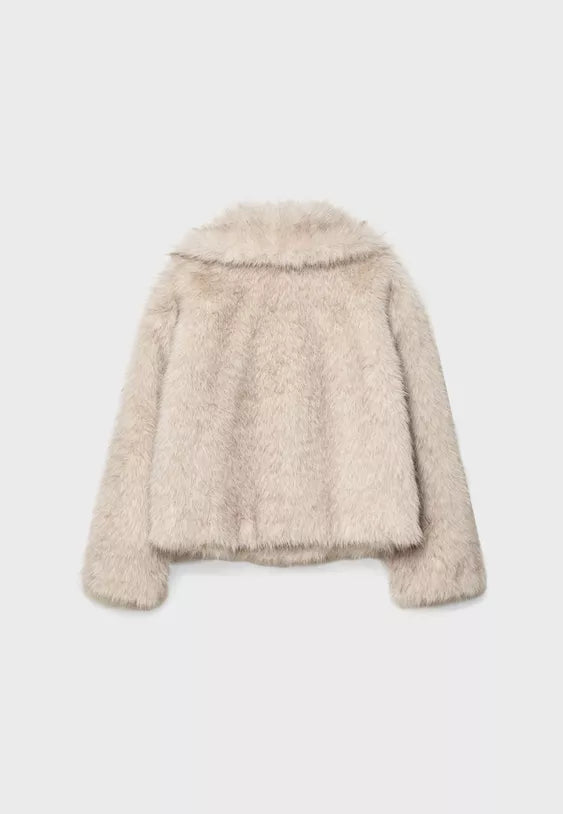 Short faux fur jacket