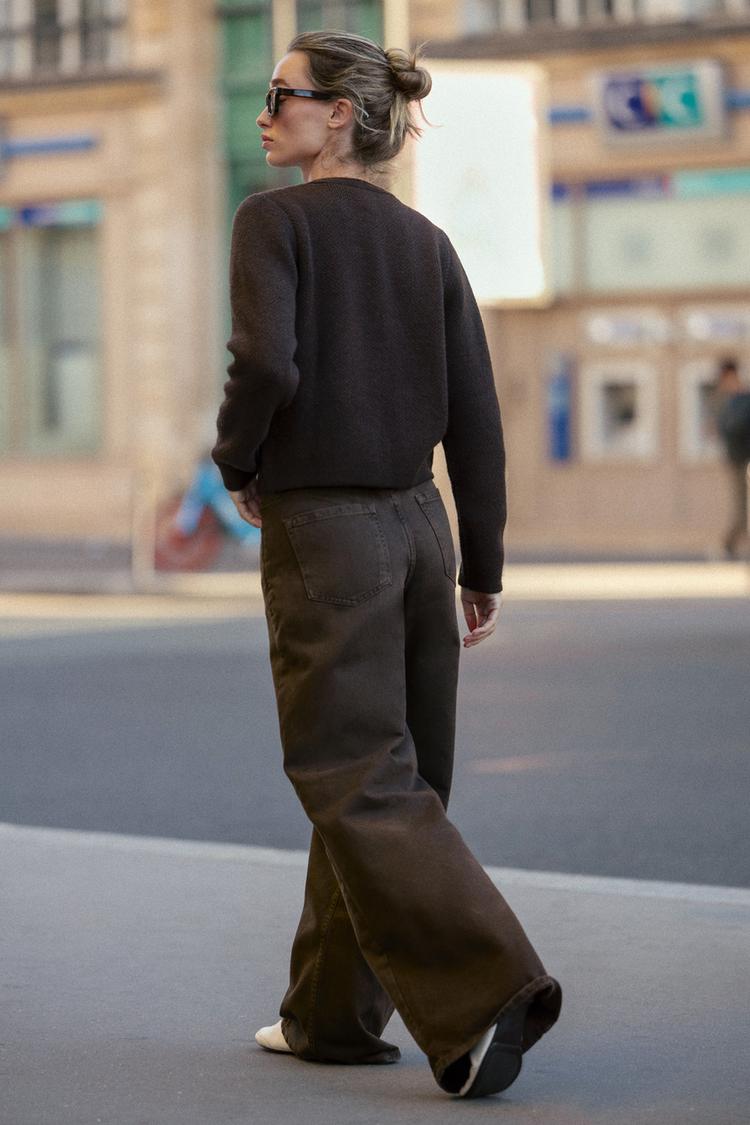Knit Cardigan With Golden Buttons
