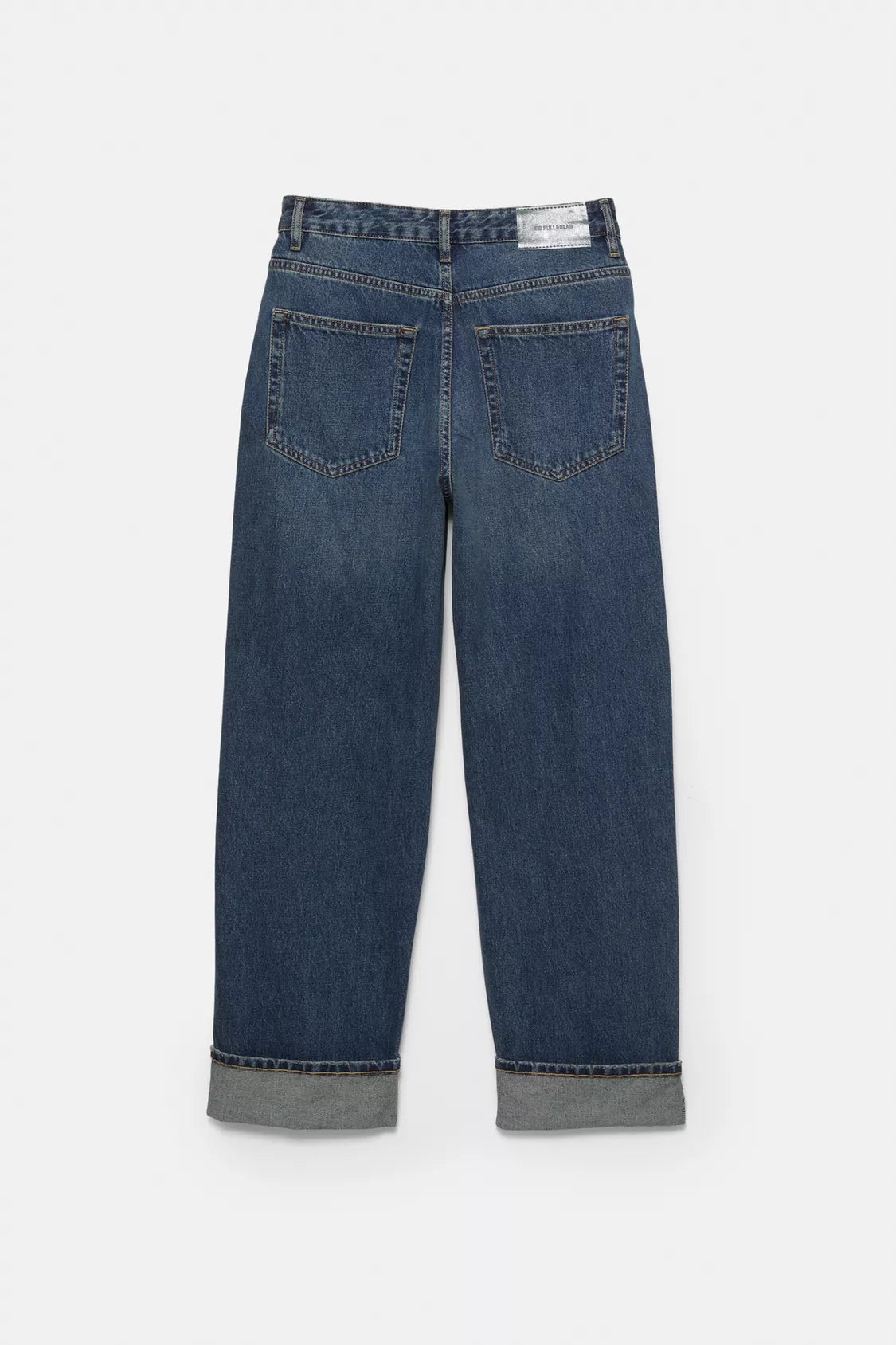 Baggy jeans with cuffs