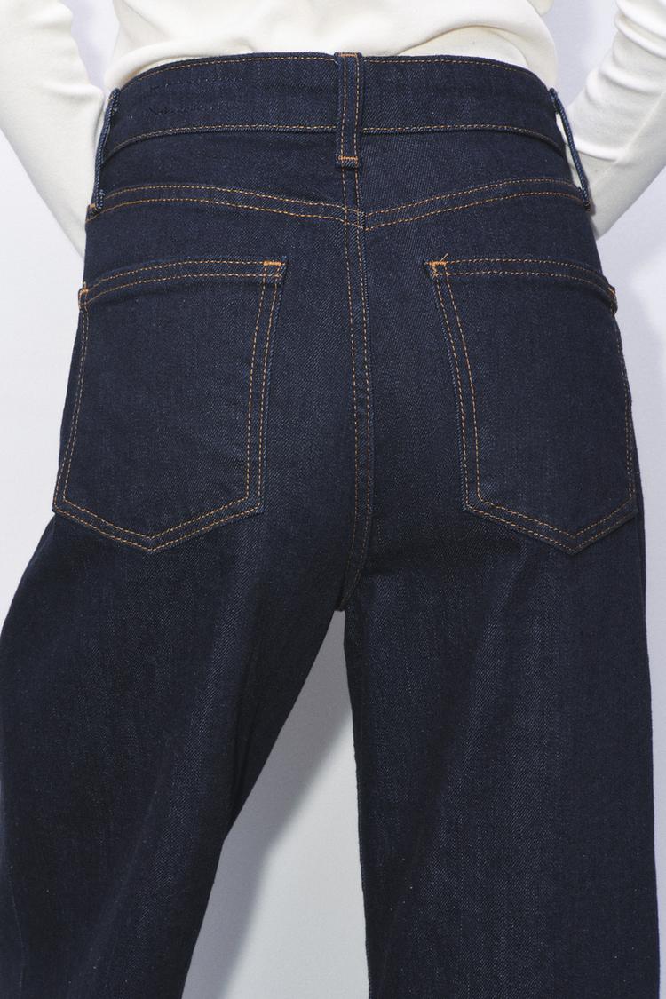ZW Collection Wide-Leg High-Waist Jeans