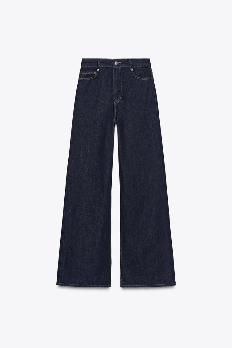 ZW Collection Wide-Leg High-Waist Jeans