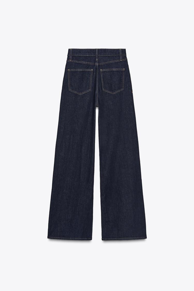 ZW Collection Wide-Leg High-Waist Jeans