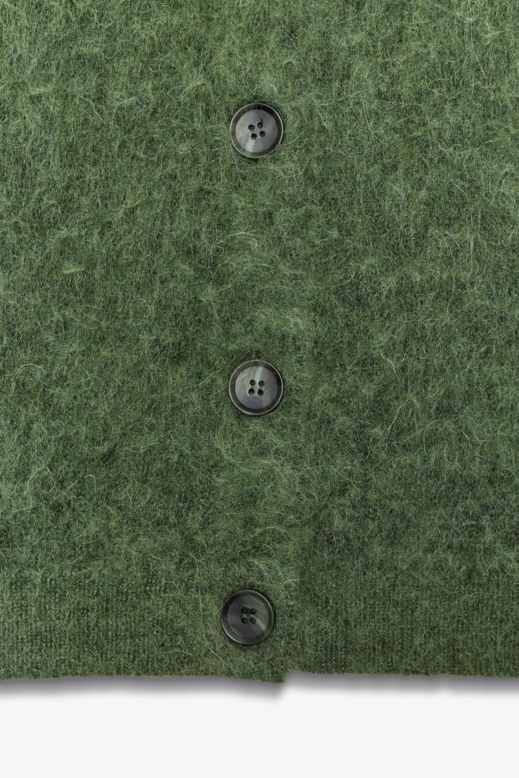 Short sleeve cardigan