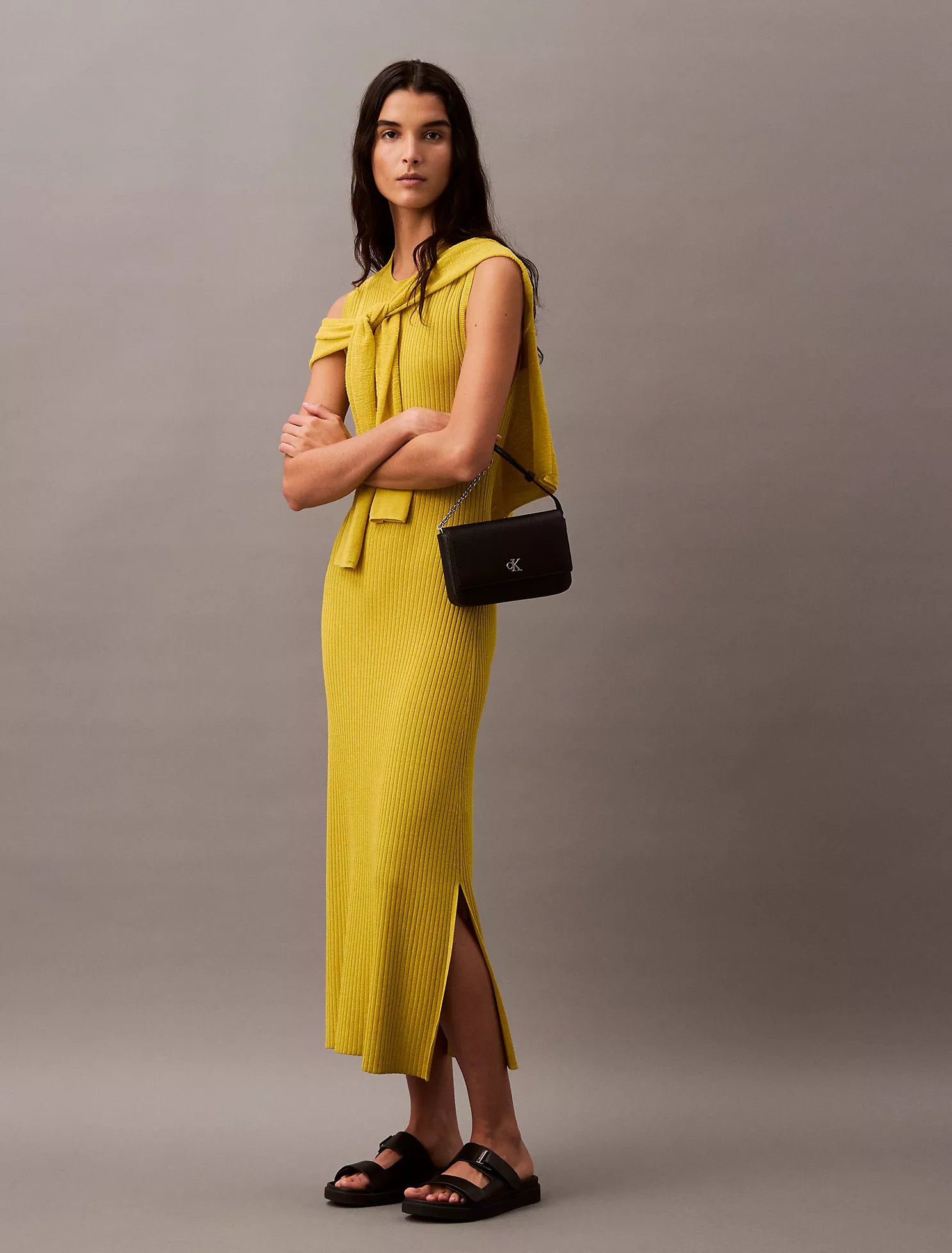 Archive Hardware Flap Crossbody Bag