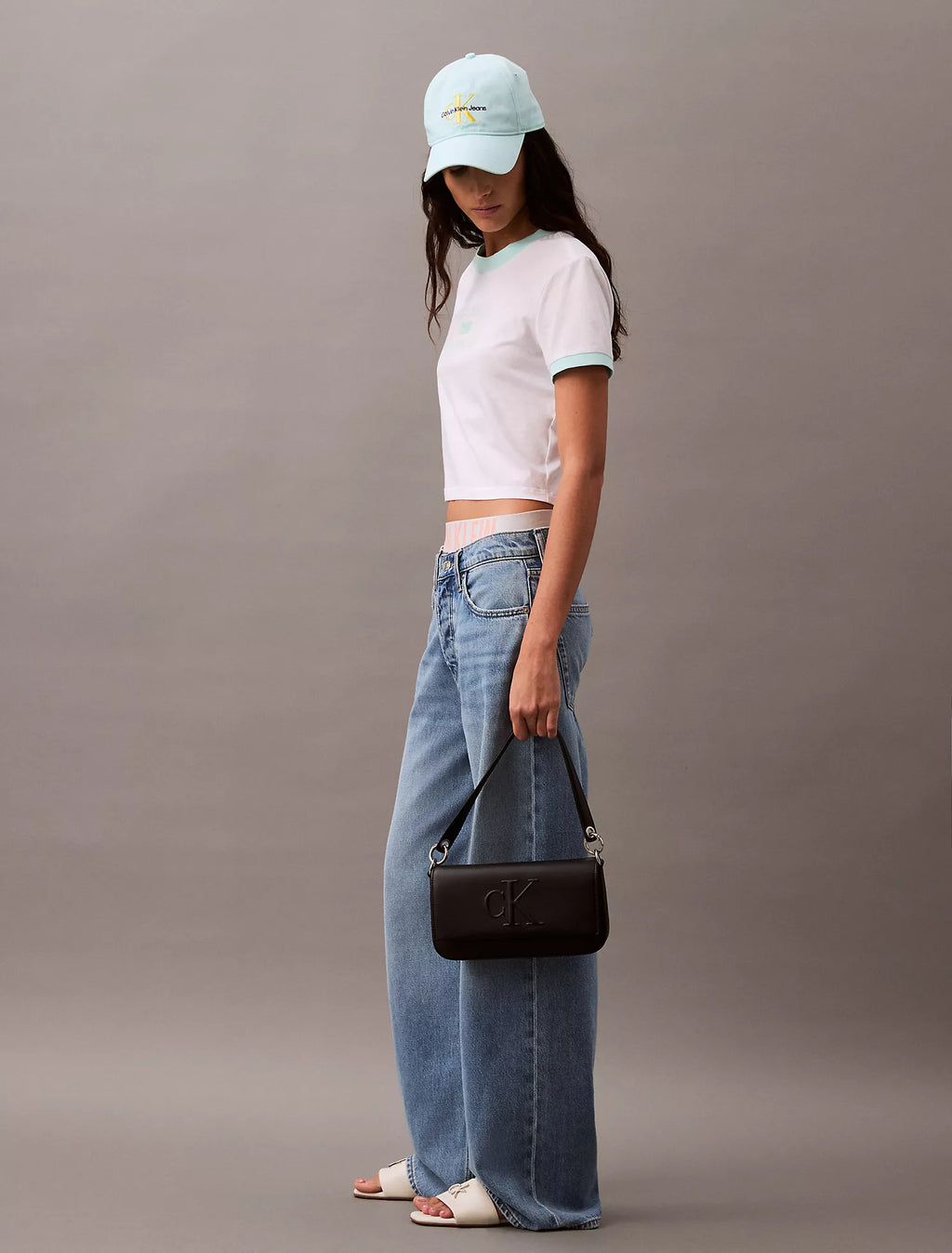 Sculpted Impression Shoulder Bag