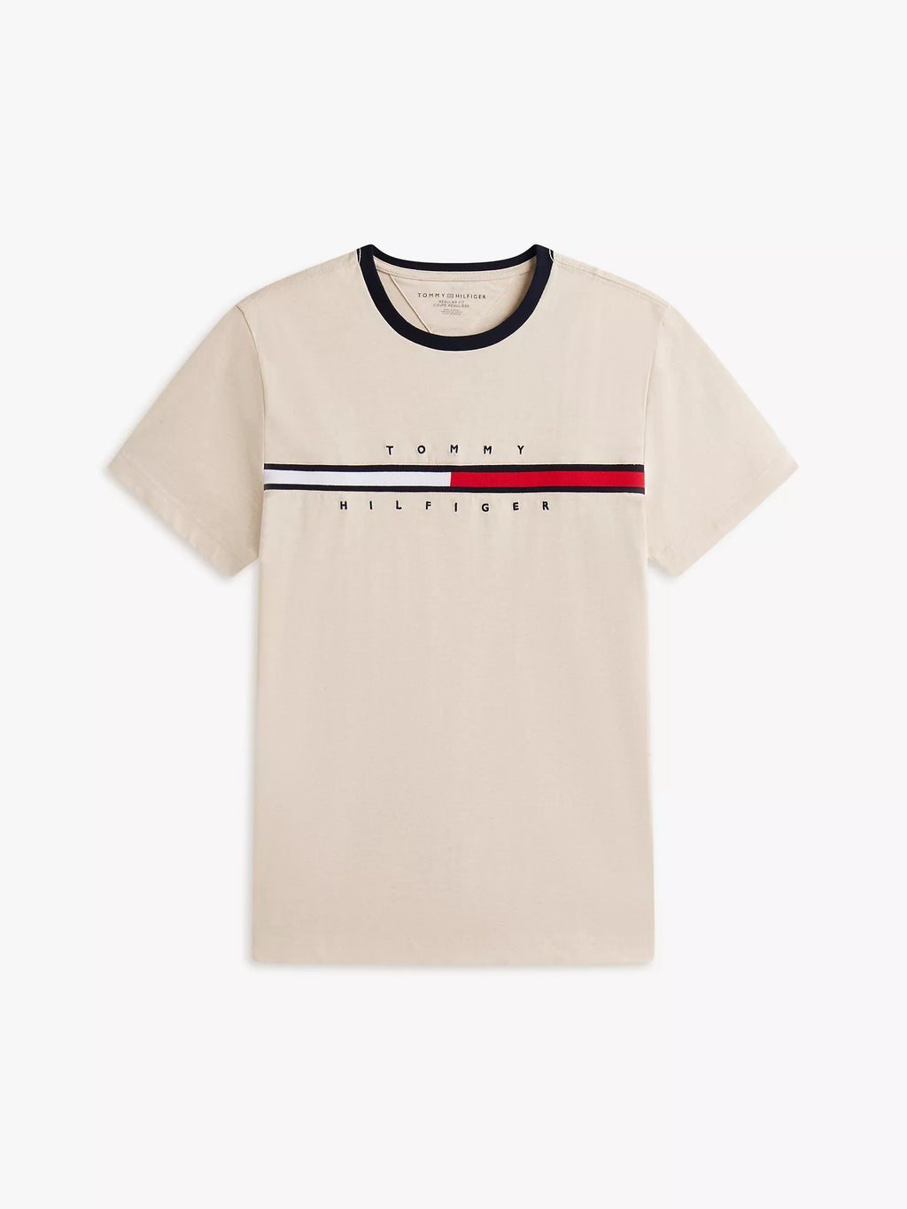 Embroidered Flag Logo T-Shirt