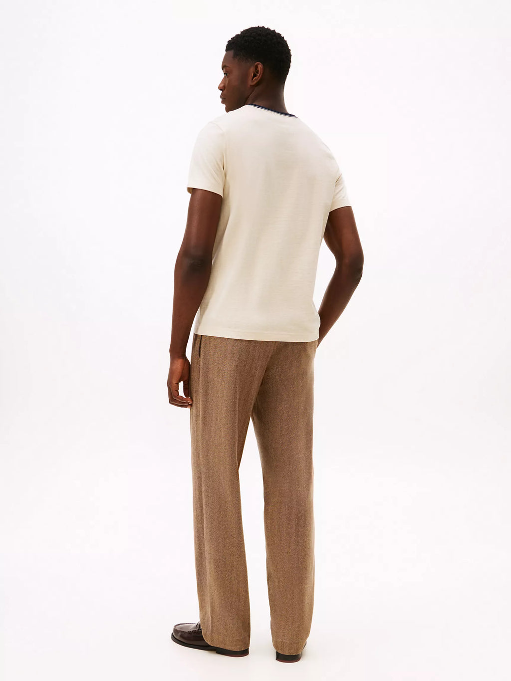 Embroidered Flag Logo T-Shirt