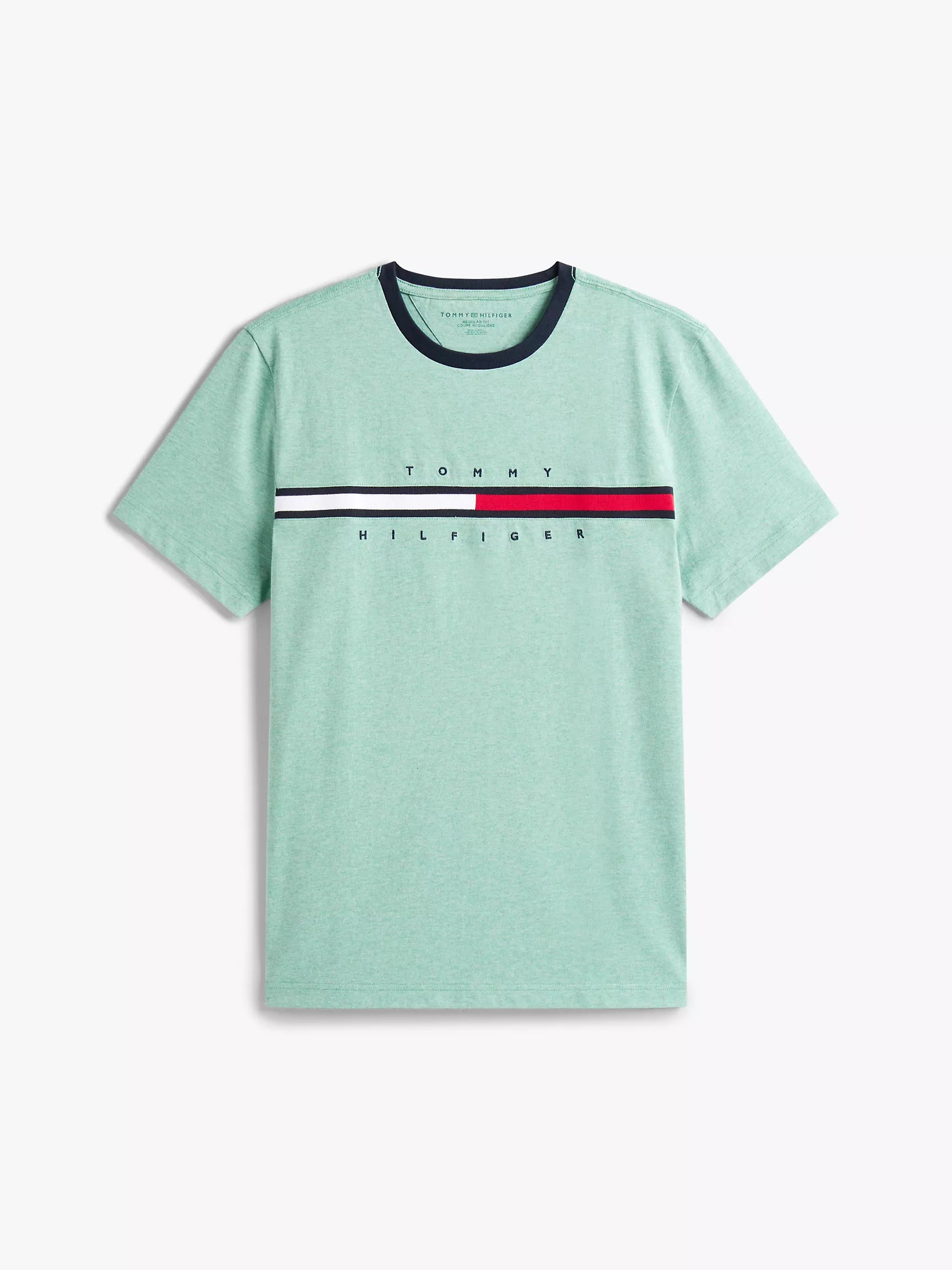 Embroidered Flag Logo T-Shirt