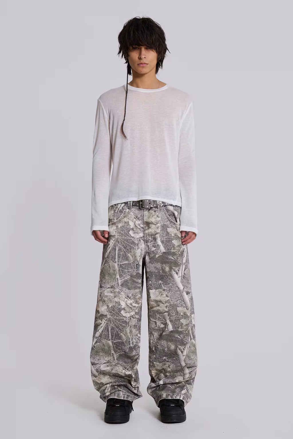 Woodland Camo Colossus Baggy Jeans