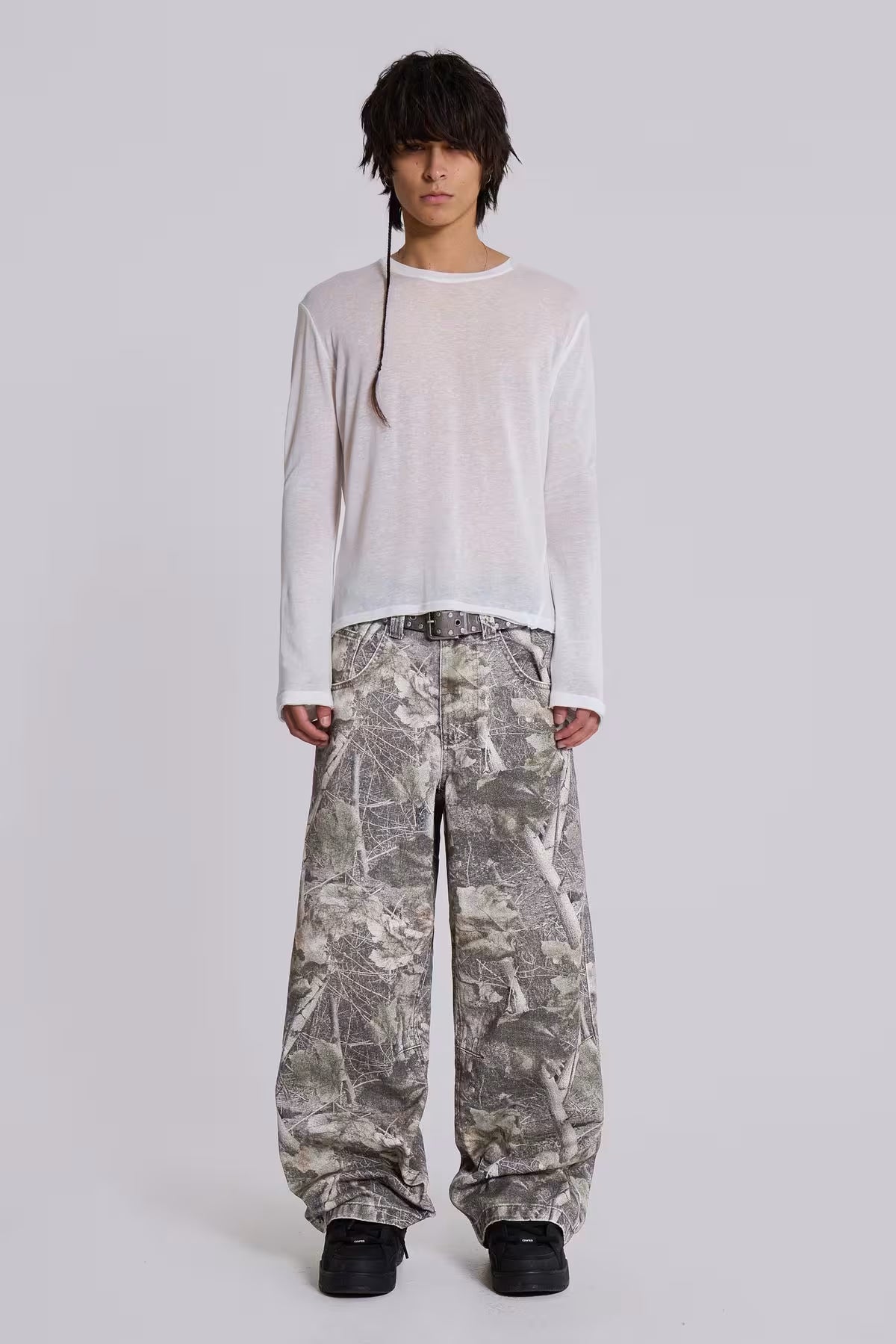 Woodland Camo Colossus Baggy Jeans