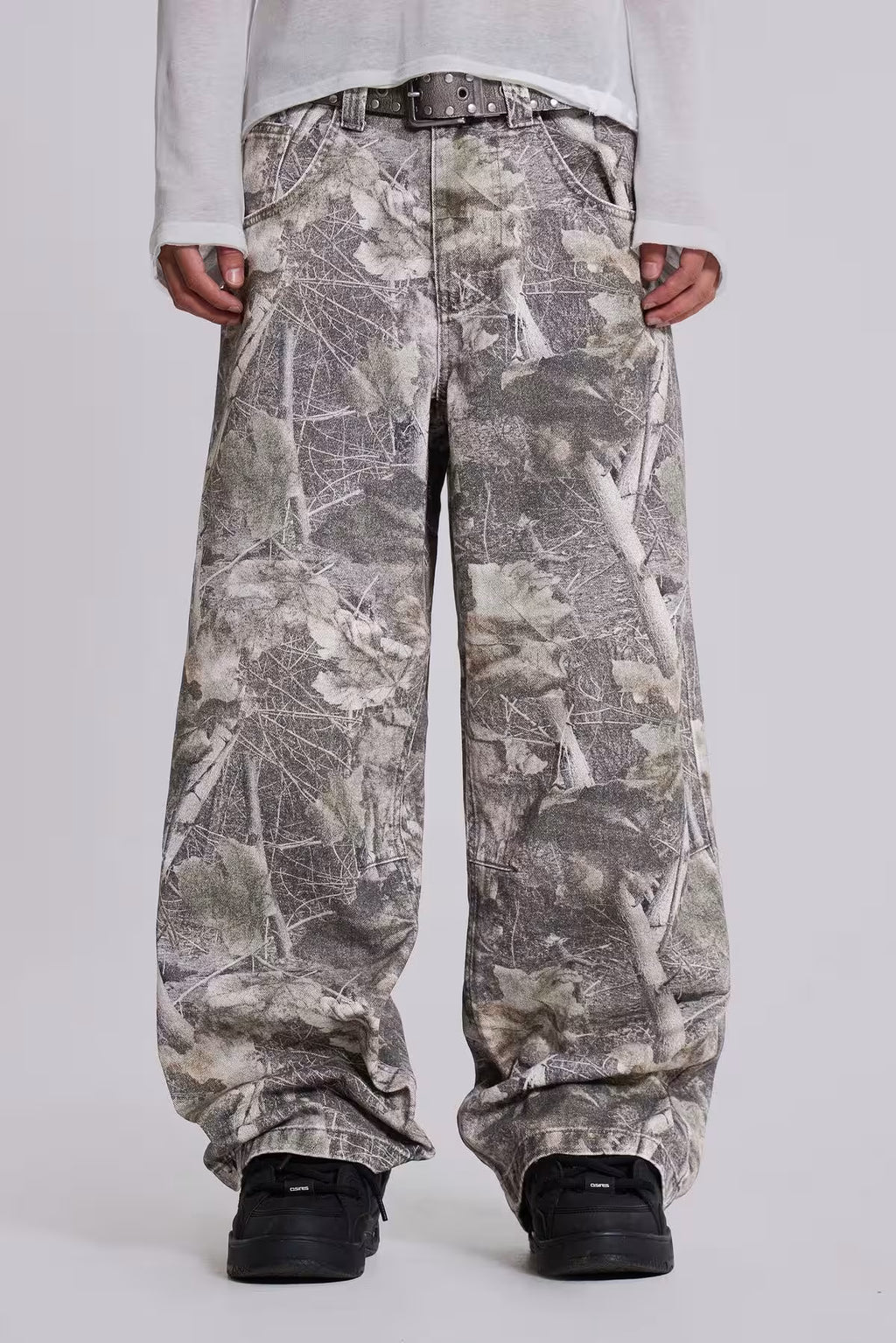 Woodland Camo Colossus Baggy Jeans