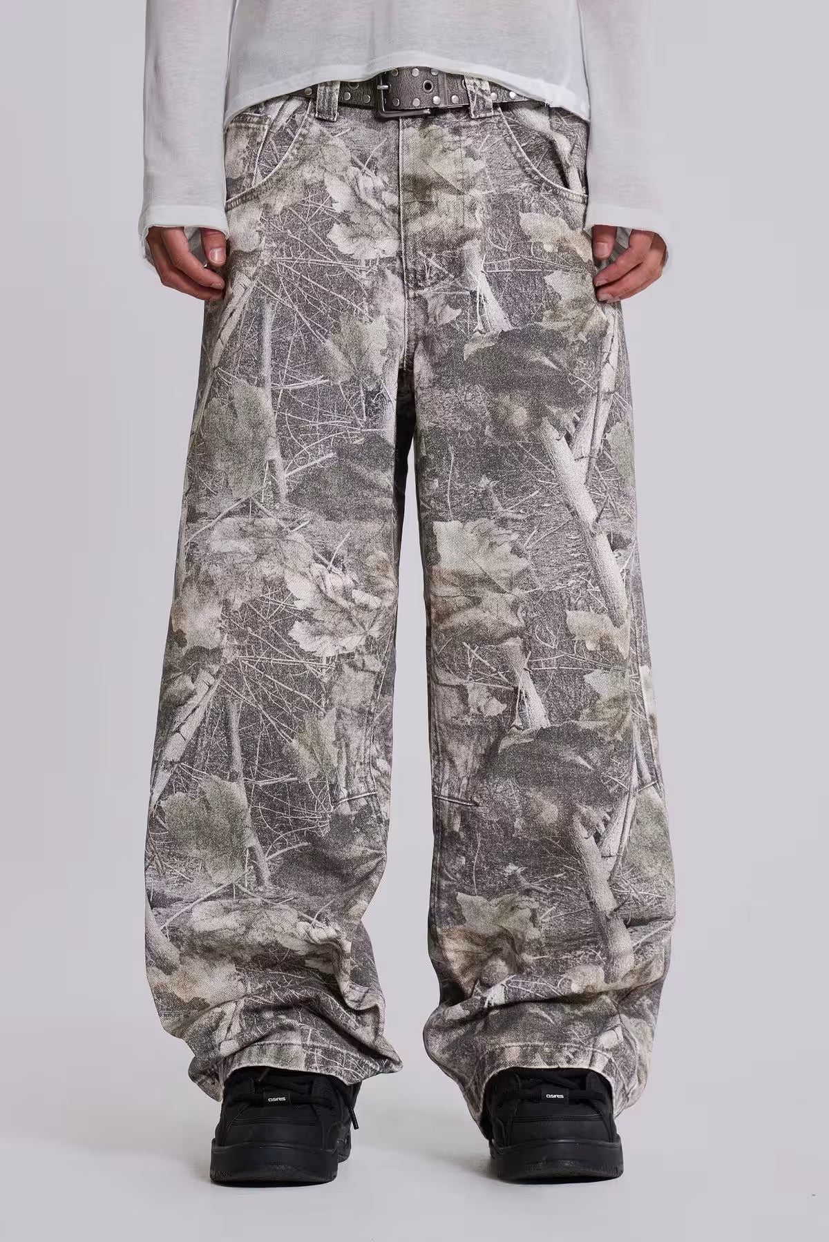 Woodland Camo Colossus Baggy Jeans