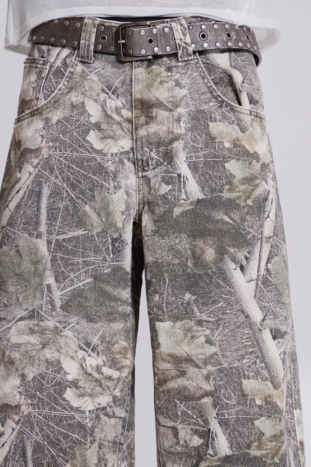 Woodland Camo Colossus Baggy Jeans
