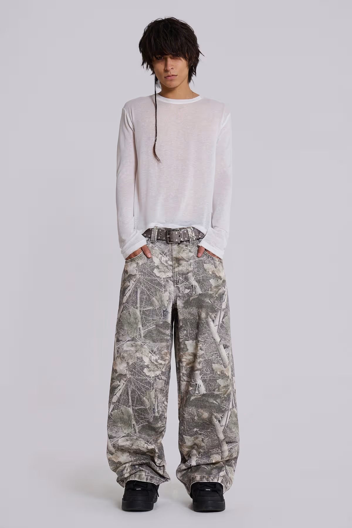Woodland Camo Colossus Baggy Jeans