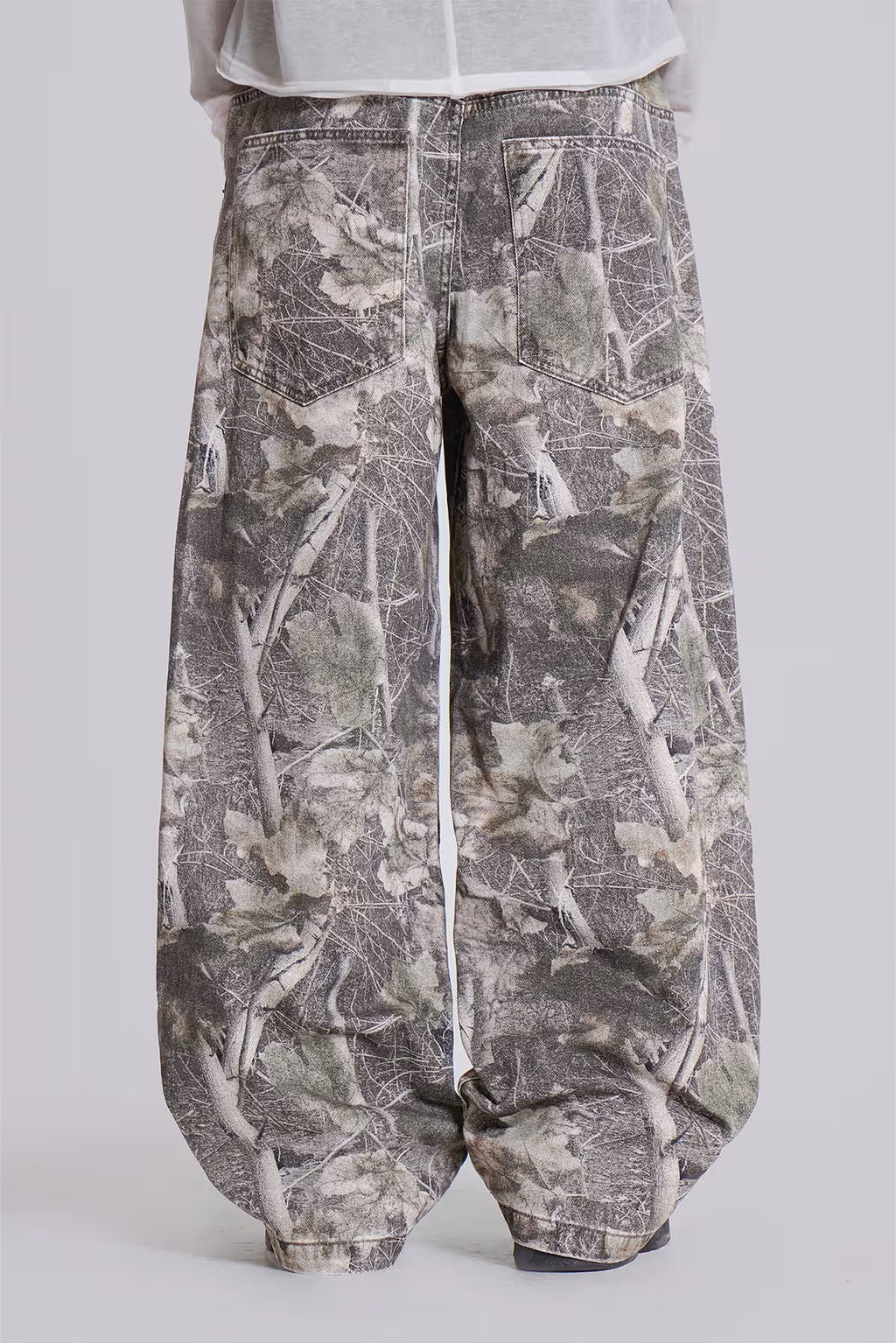 Woodland Camo Colossus Baggy Jeans