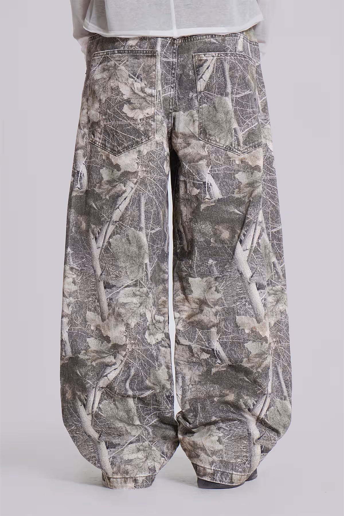 Woodland Camo Colossus Baggy Jeans