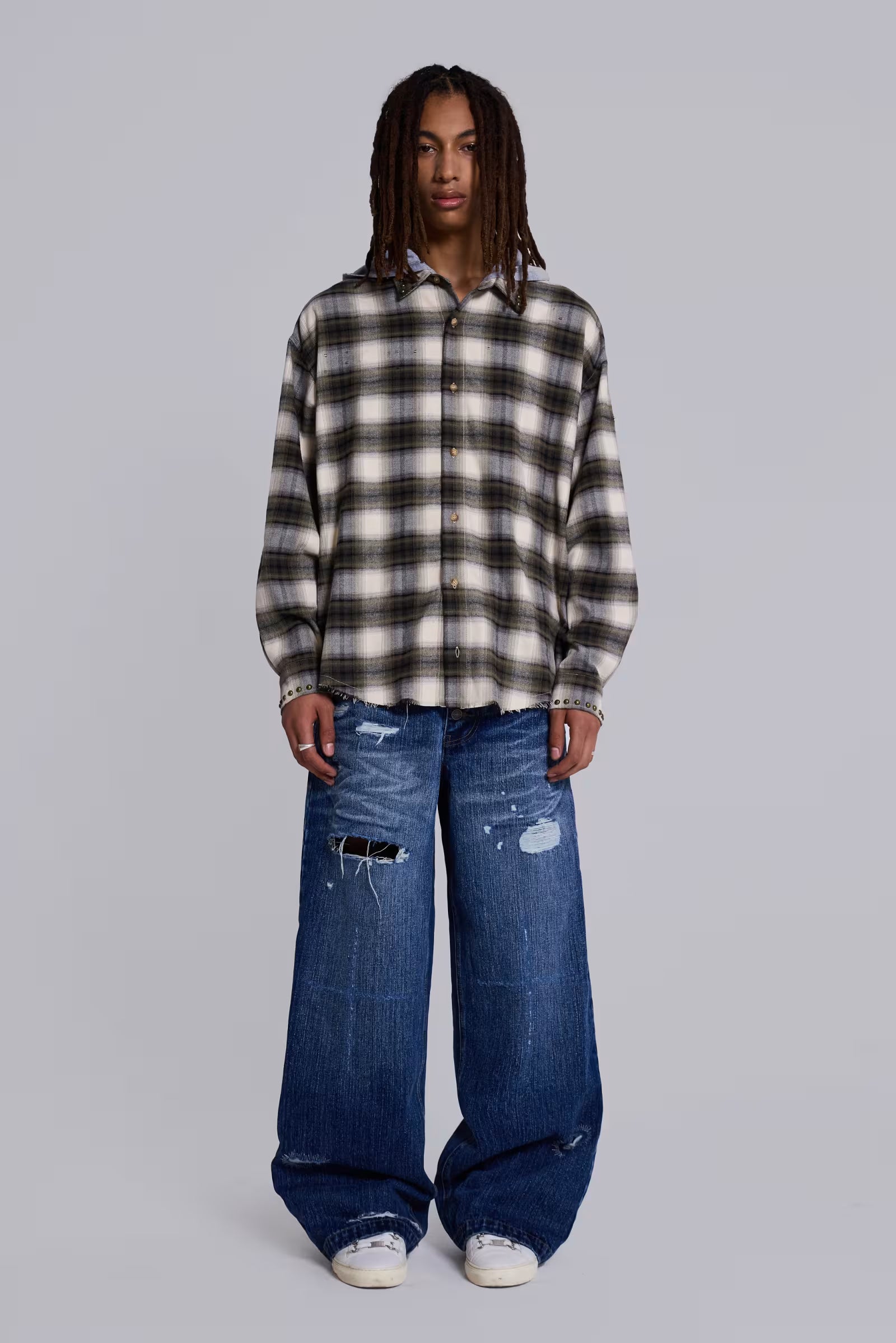 Taku Hooded Flannel Shirt