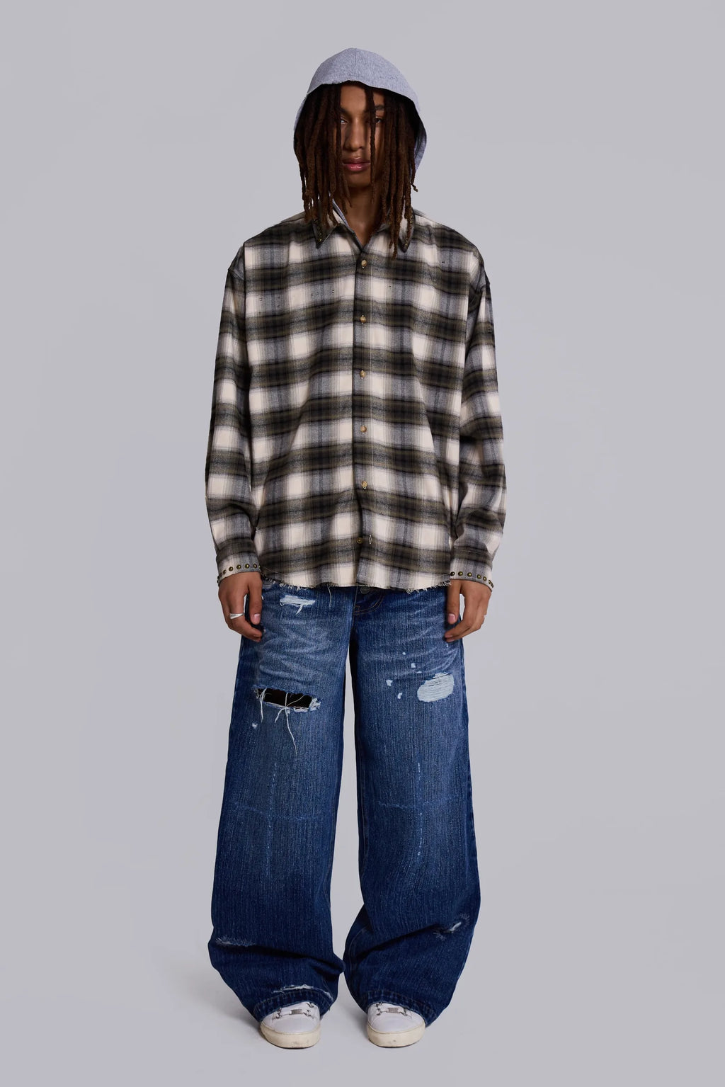 Taku Hooded Flannel Shirt