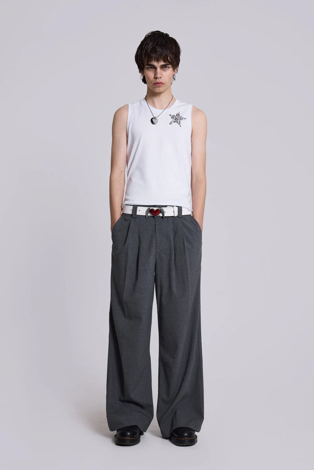 Goliath Charcoal Suit Pants