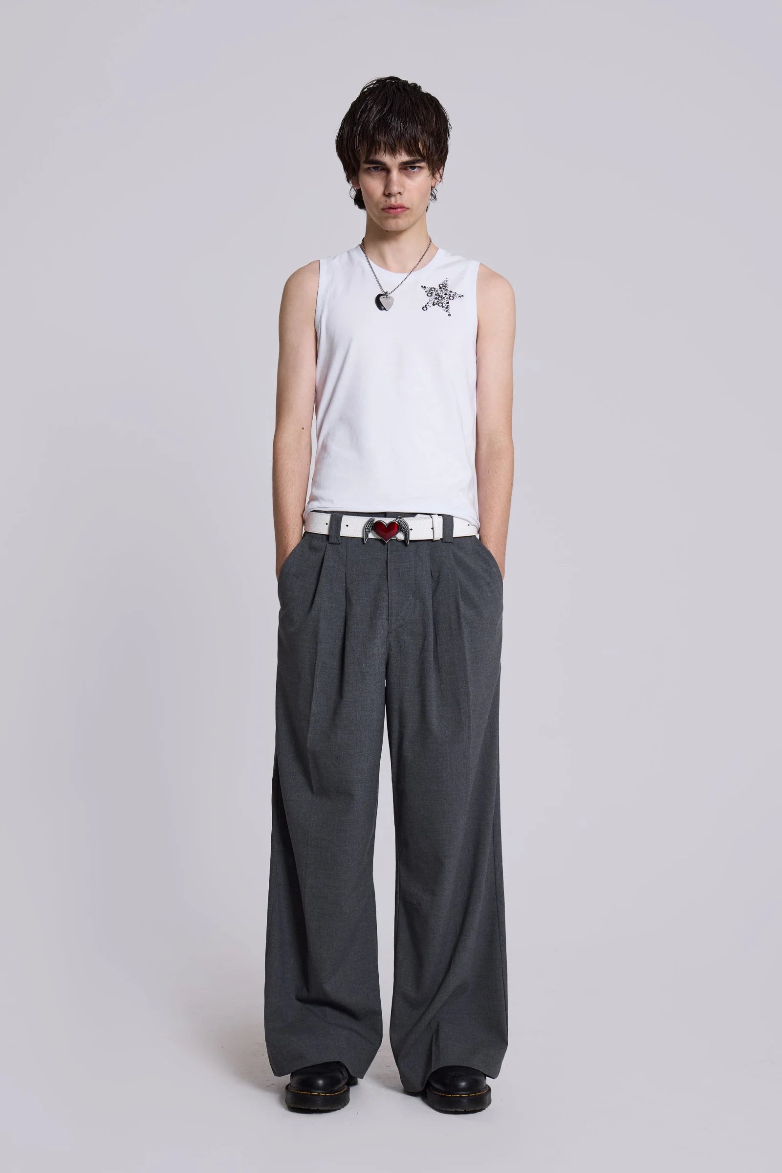 Goliath Charcoal Suit Pants